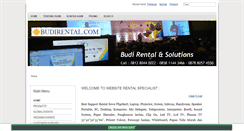 Desktop Screenshot of budirental.com